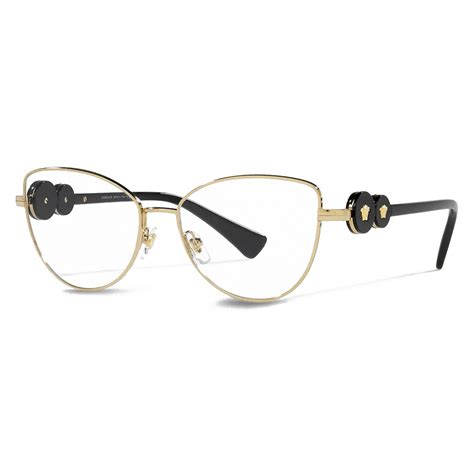 versace rhinestone cat eye eyeglasses|women's Versace cat eye glasses.